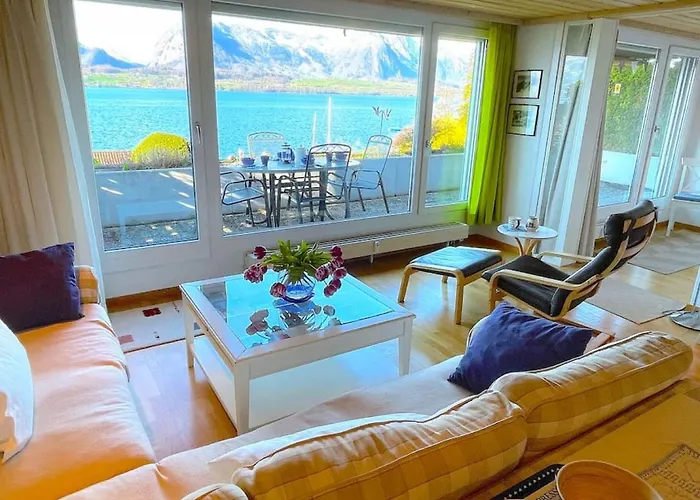 Thun Alps Scenic Views And Concierge By Swisshut * 지그리스빌