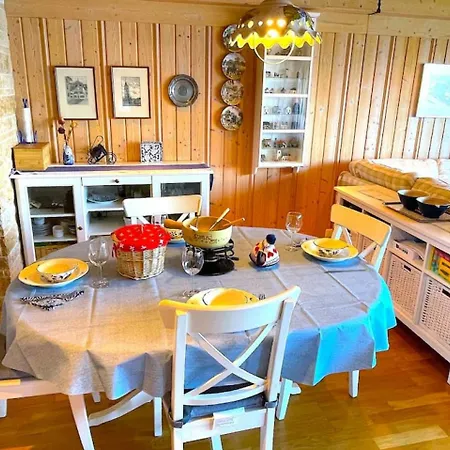 Swisshut Stunning Views Alps - Apart. Herzog 24 Semesterbostad